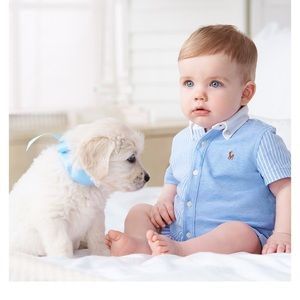 Ralph Lauren Childrenswear
Baby Boys Knit Oxford
